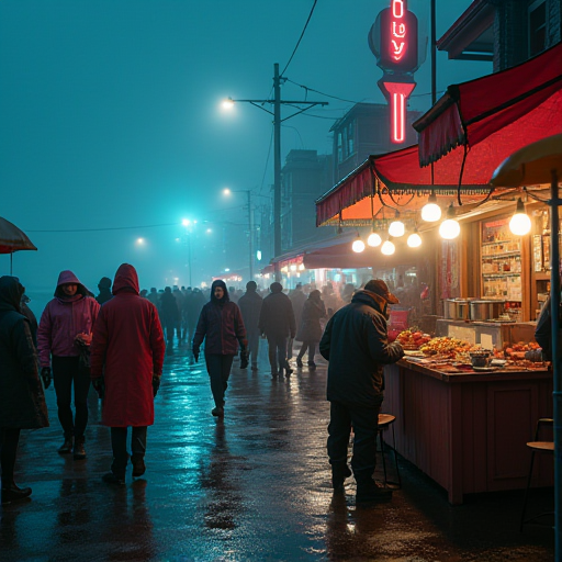 Imagined scene for day 5 in Pacifica