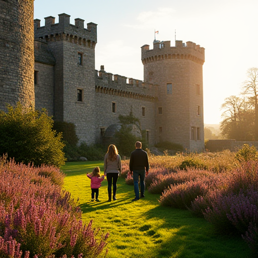 Imagined scene for day 11 in Castle Fraser