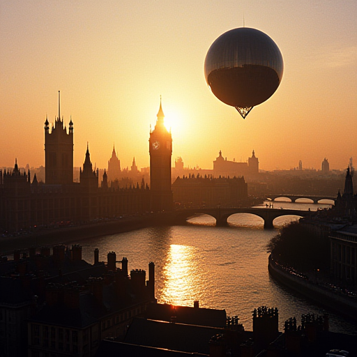 Imagined scene for day 21 in London